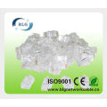 Network RJ45 8P8C modular plug crystal connector with best quality